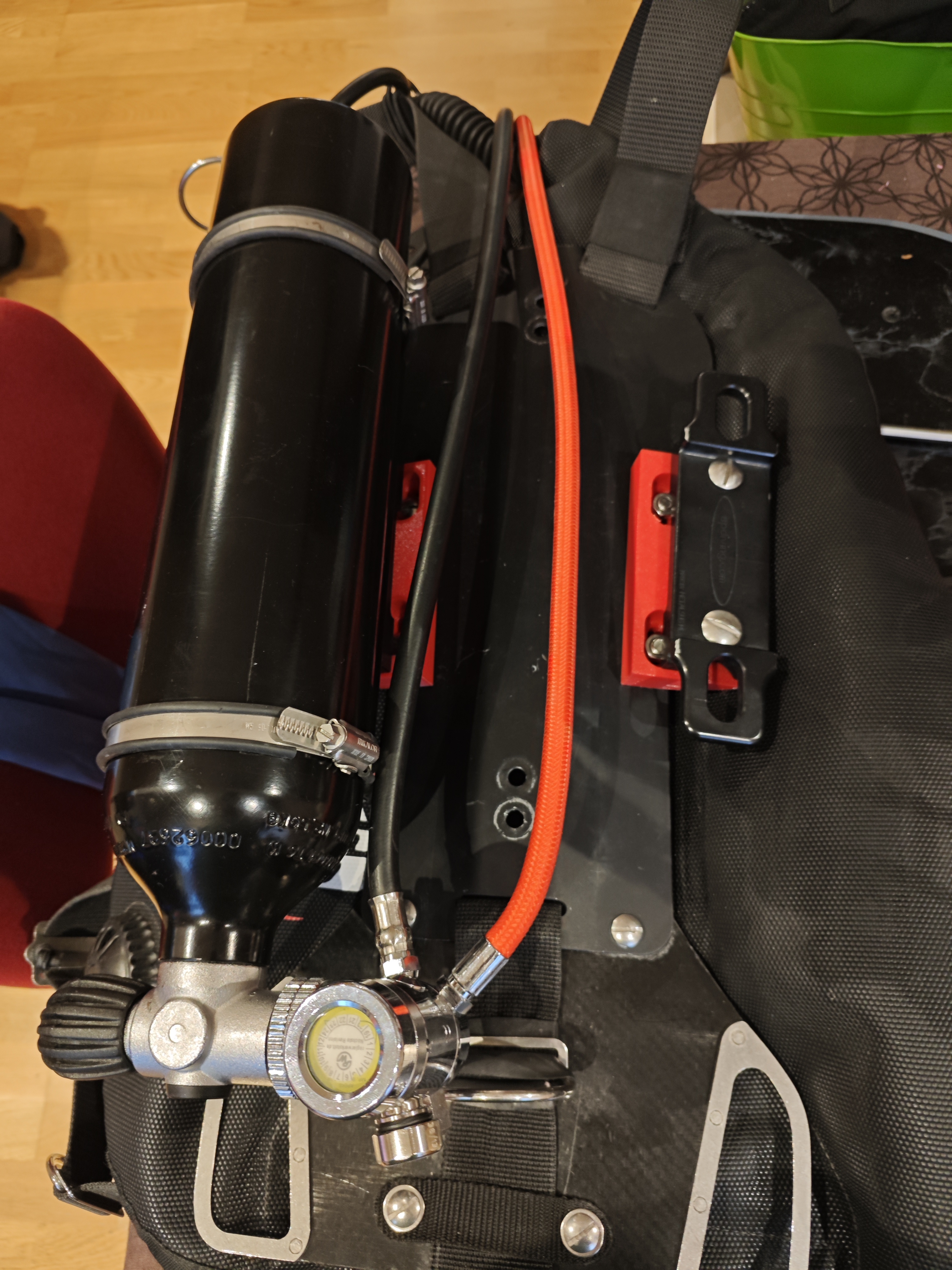 Flaschenadapter Toddy Style AP Diving Triton