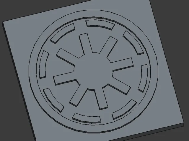 Republic Deco Plate (Star Wars)