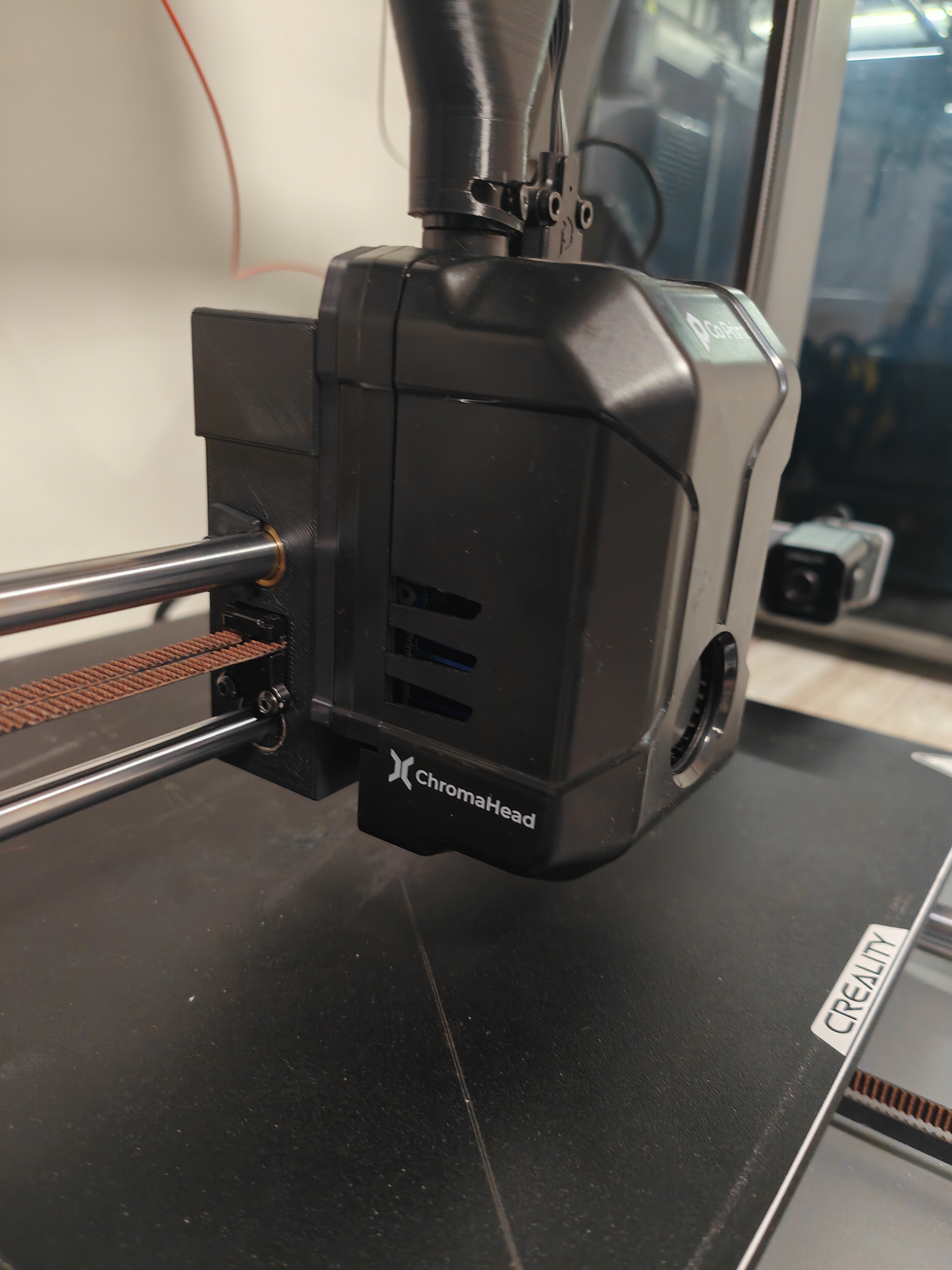 Updated CoPrint Ender3V3 carriage and backing plate