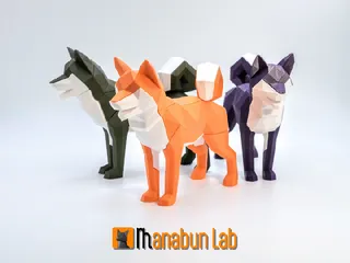 Low Poly Shiba Inu Puzzle
