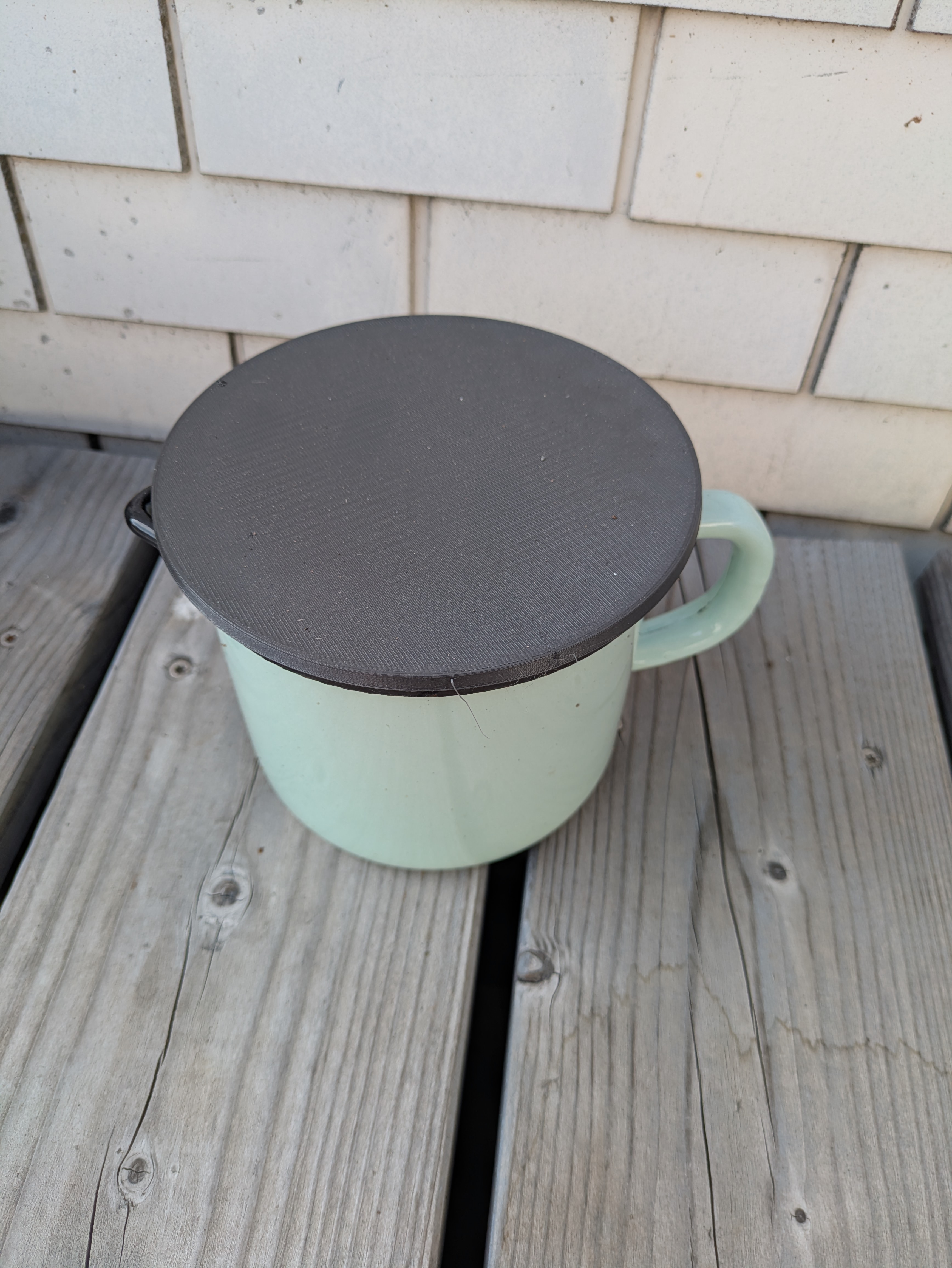 Enamel Pot Lid (120mm)