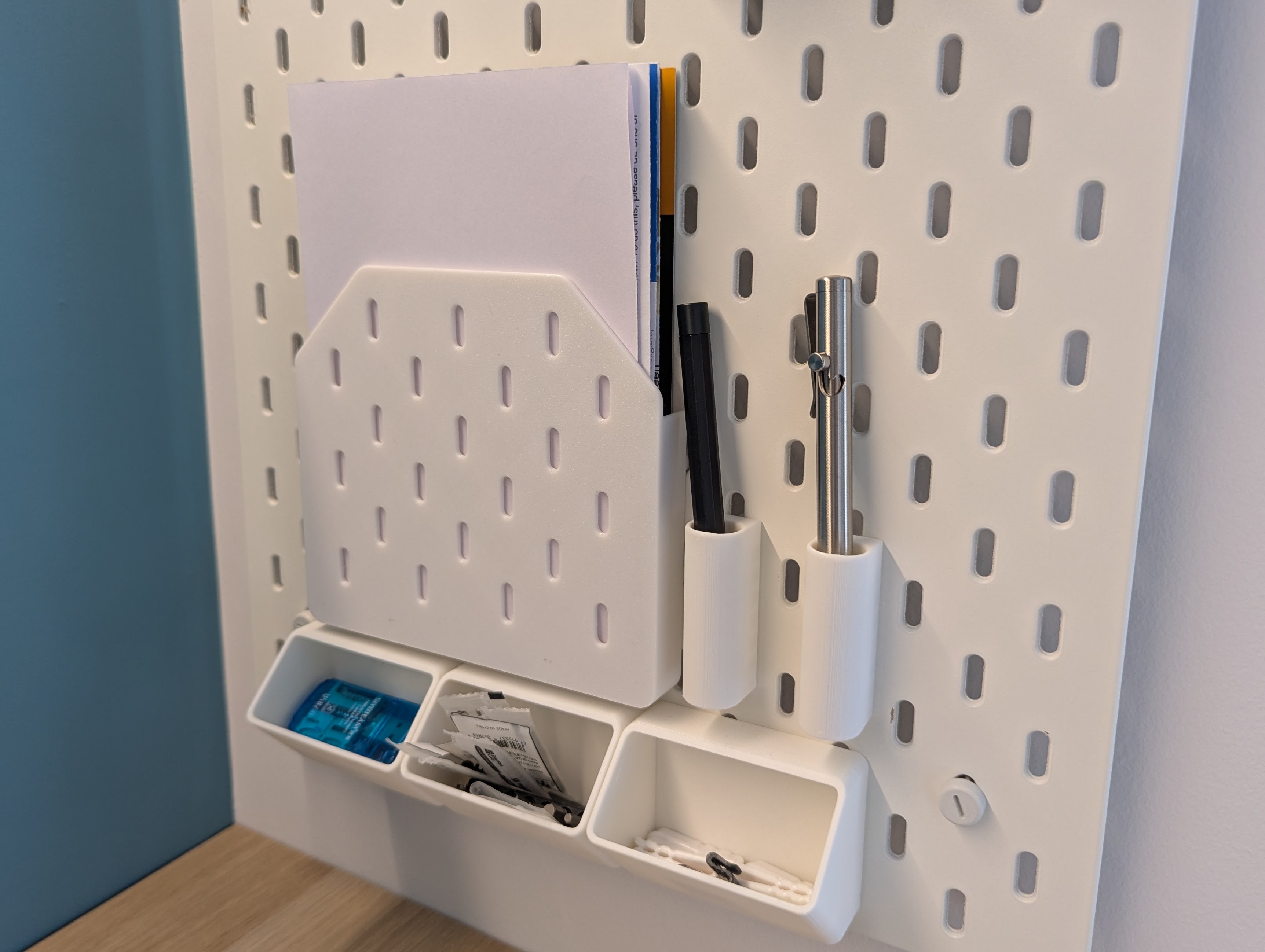 IKEA Skadis A5 Letter Holder