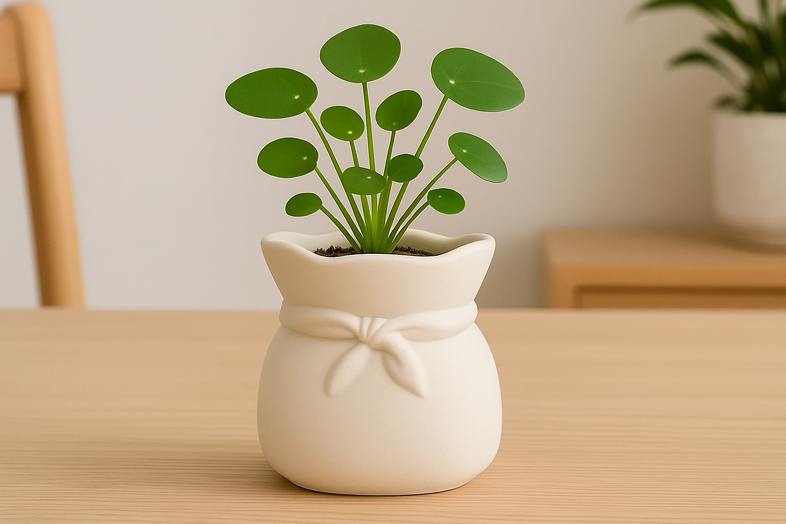 Chic Knot Vase – Planter with a Scandinavian Touch