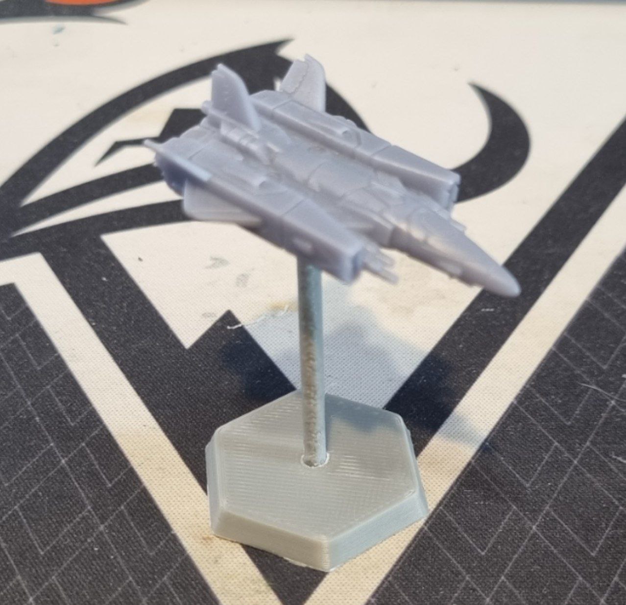 American Mecha hex base Flight Stand (VTOL etc)