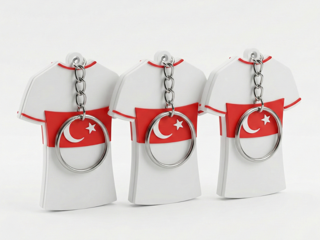 UEFA Euro 2024 Turkey Keychains-Türkiye Anahtarlık