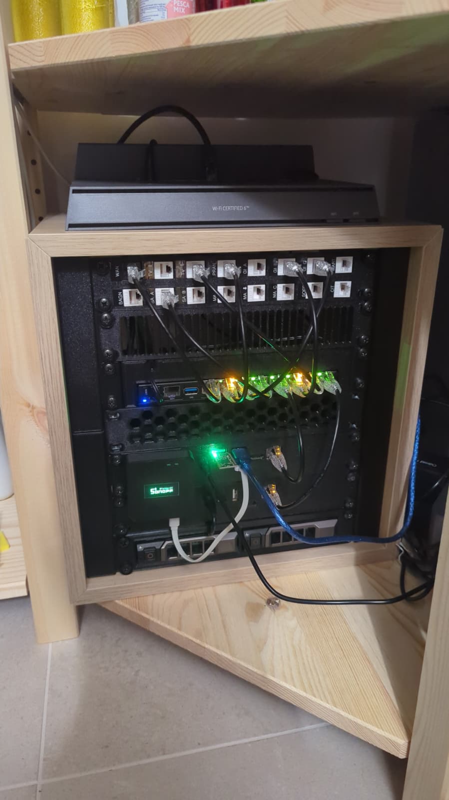 EKET 10 inch 7U rack