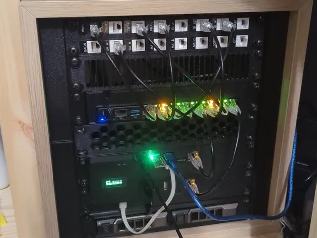 EKET 10 inch 7U rack