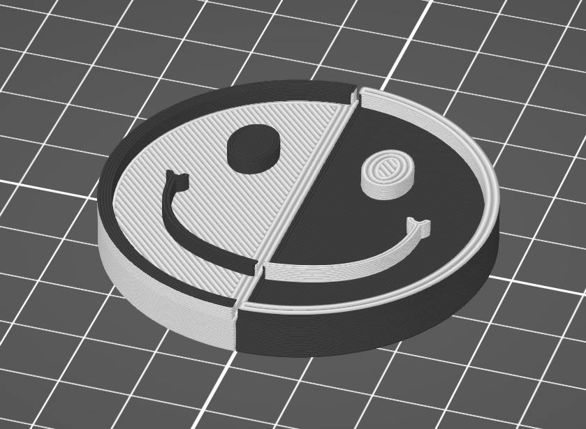 Miniatura 4 do modelo 3D Multi material happiness testing model(3mf,stl)