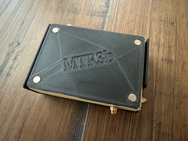 Magnetic cover for MTR3B Currahee QRP ham radio transceiver
