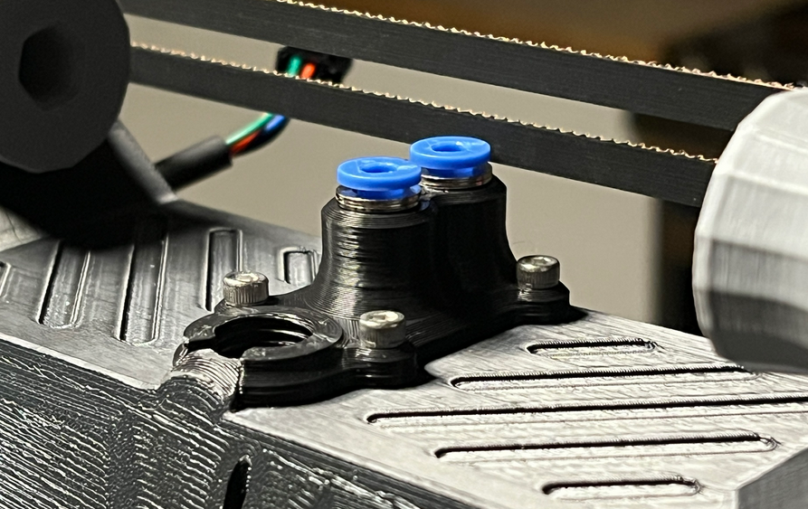 VIRTU E3 - Double Bowden Passthrough (PG7)
