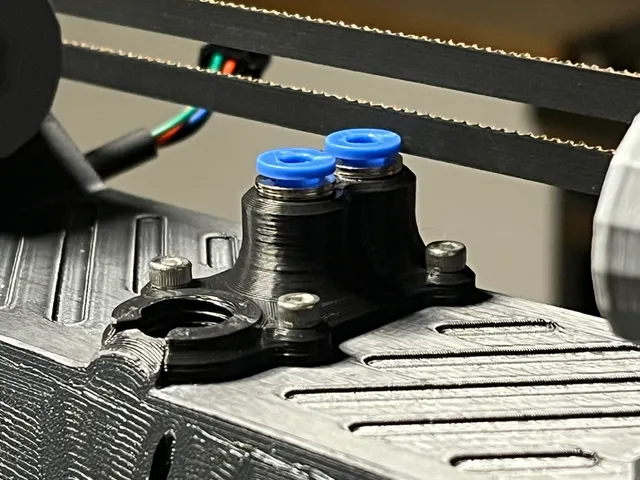VIRTU E3 - Double Bowden Passthrough (PG7)