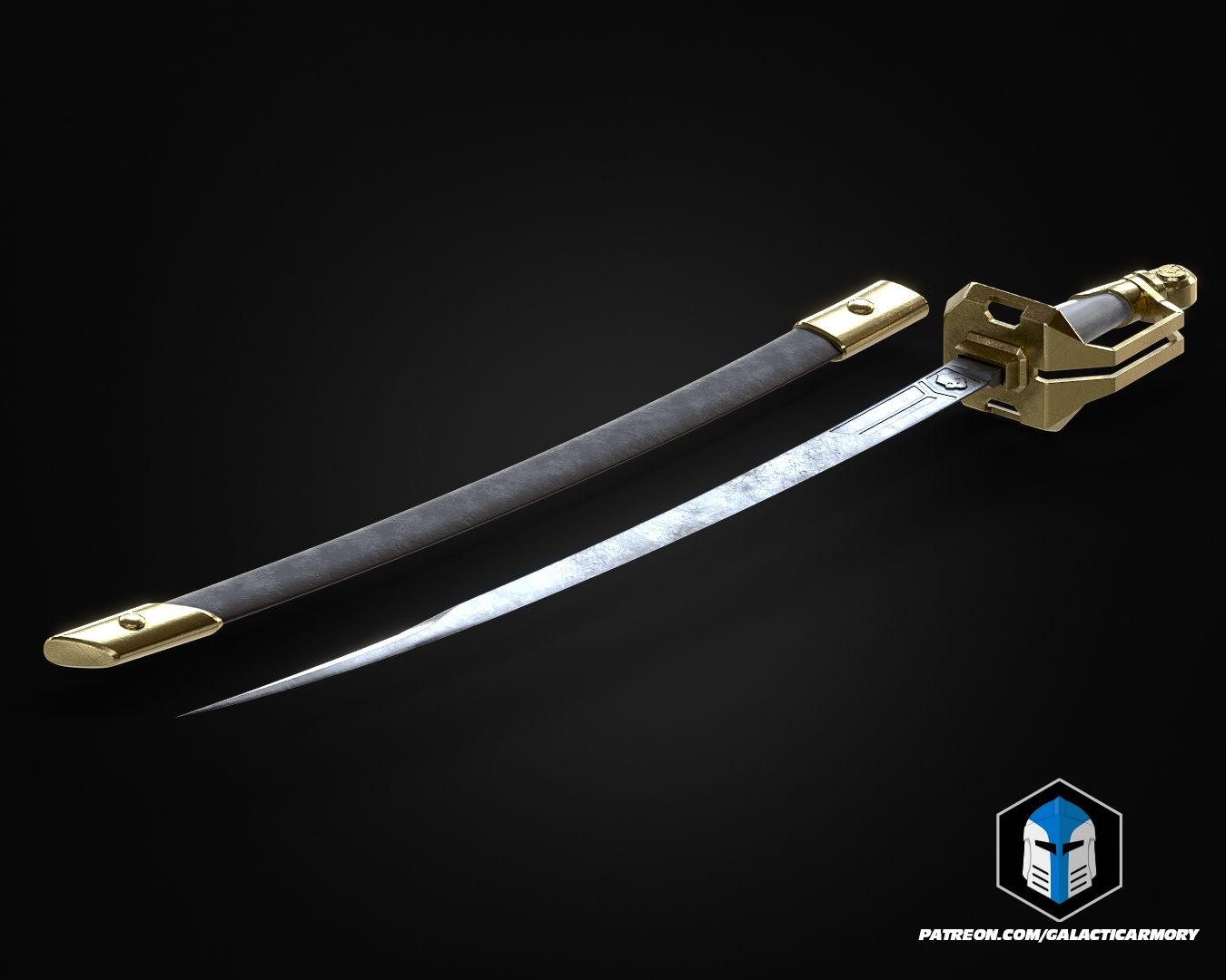 HD2 - CQC-2 Saber - 3D Print Files