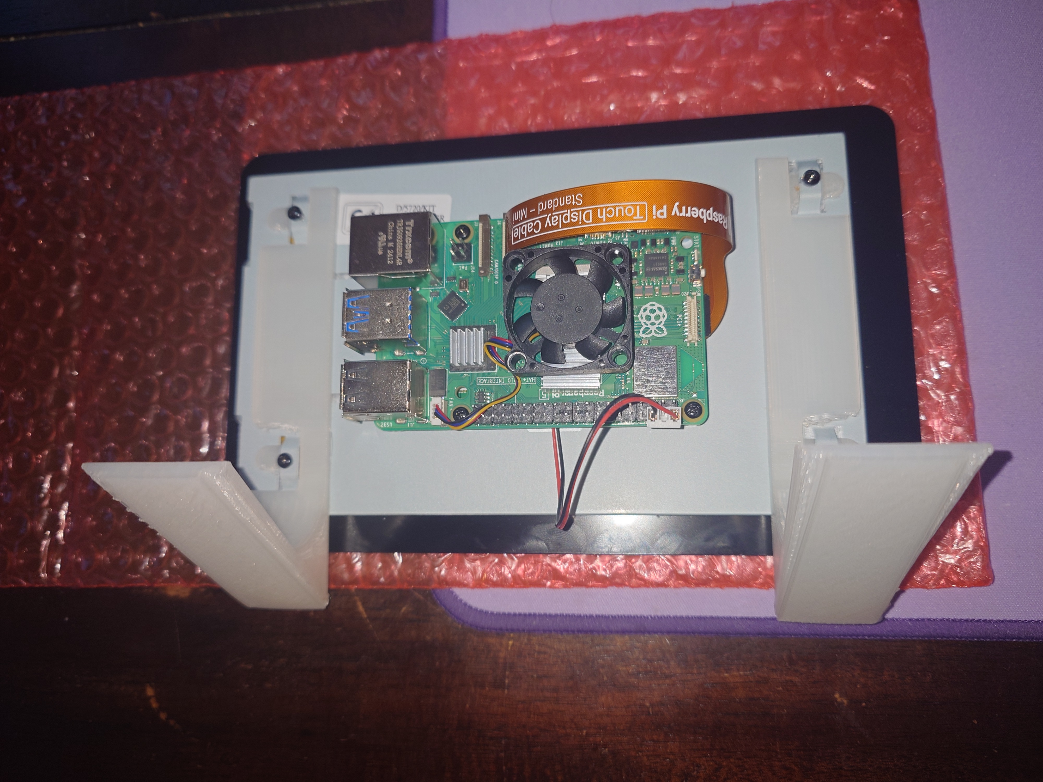 Desk Stand Legs for Official Raspberry Pi Touch Display 2
