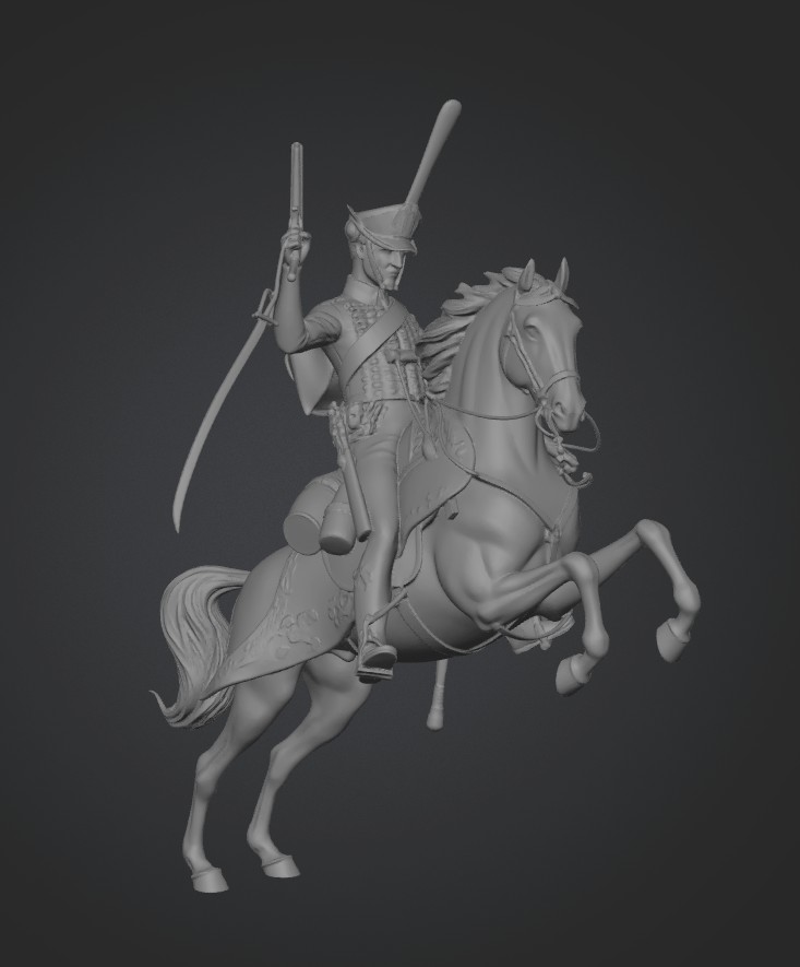 Private of the Sumsk Hussar Regiment