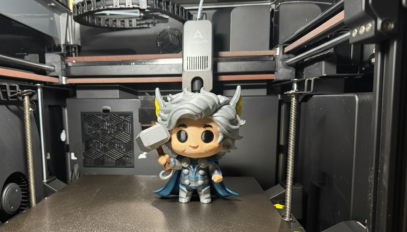 Chibi Thor – Hammer Raised