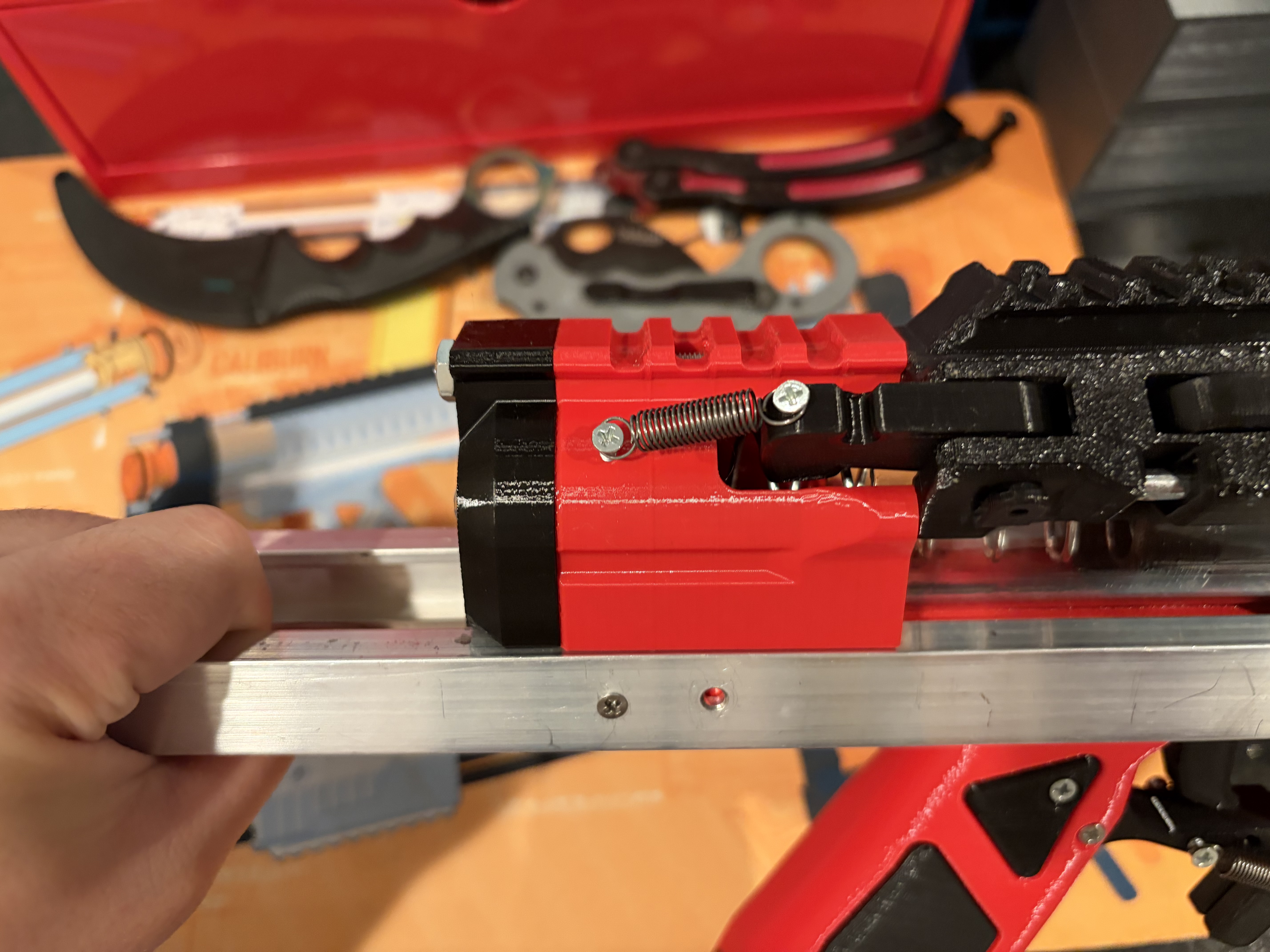 Talon Claw U Slamfire Coupler with A Hole For A screw.