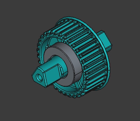 Vacuum Brush-Head Gear for Dyson Ball Model UP13 and others