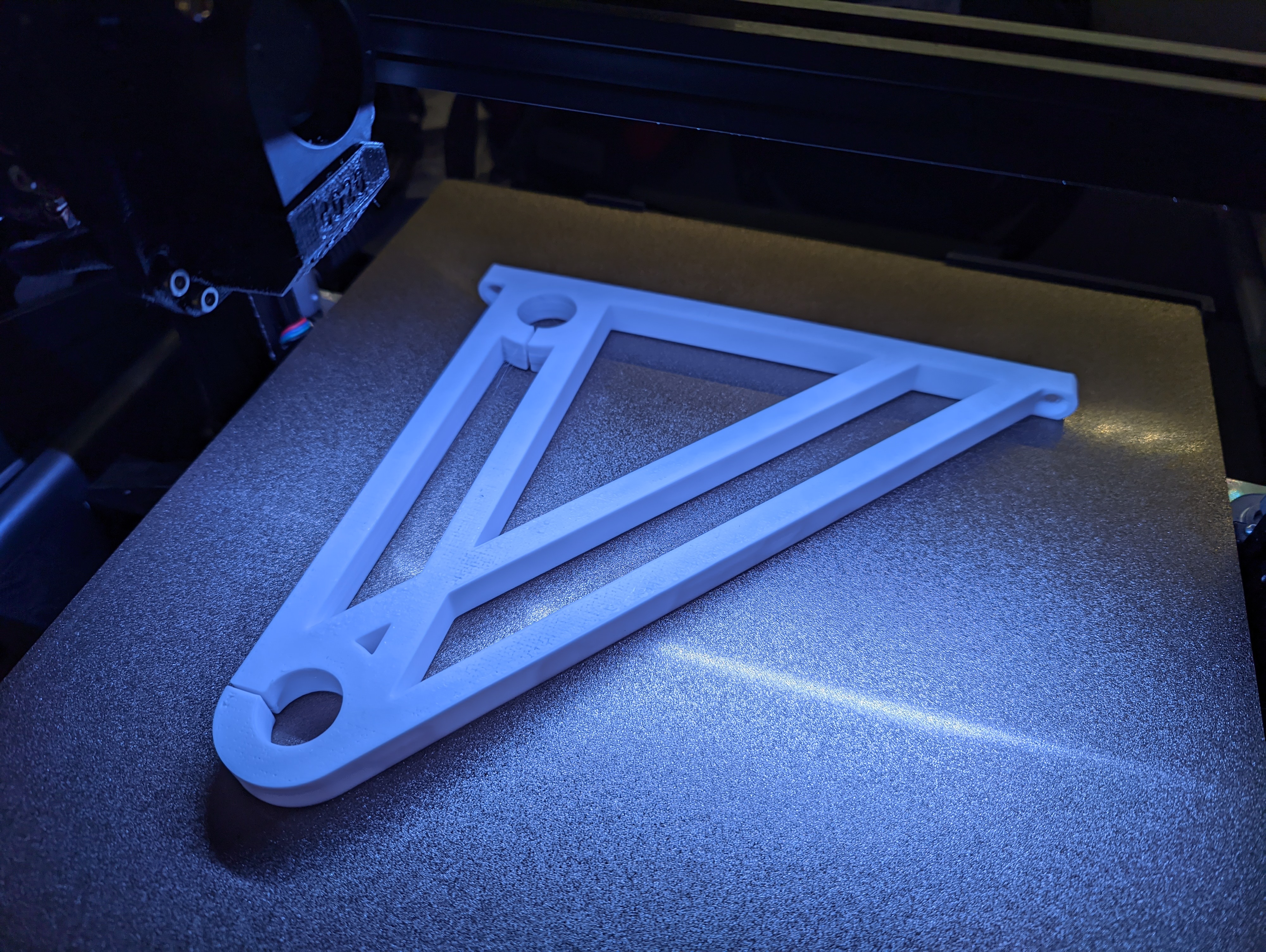 Miniatura 3 do modelo 3D Modular filament spool rack