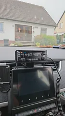Renault Zoe Phase 2 (from 2019 on) holder for ICOM IC-2730 Control Unit