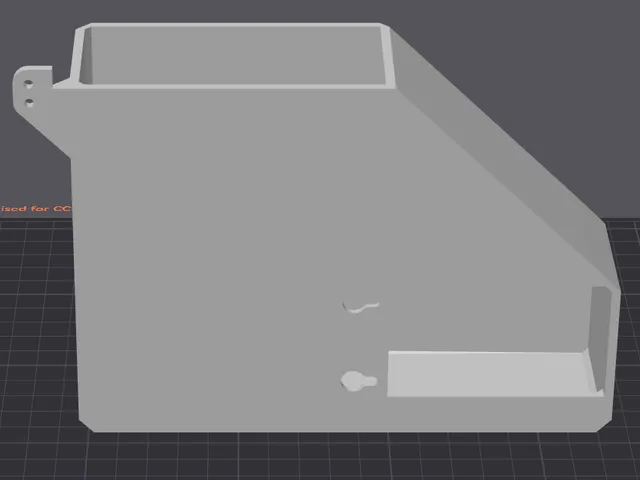 EZ Poop Chute Housing Mod for Centauri Carbon 2