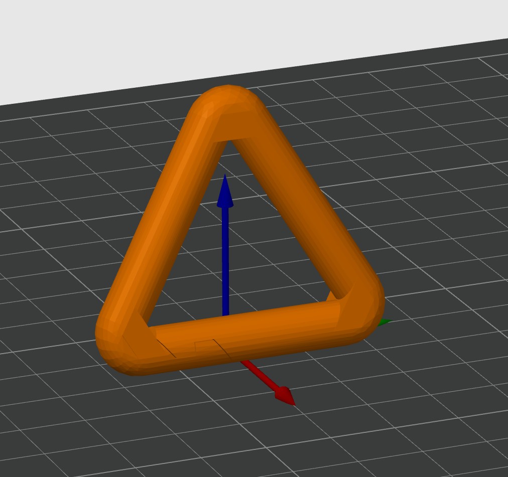 Triangular carabiner