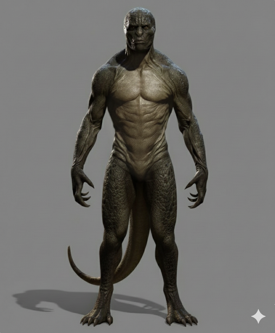 Kurt Conners/Lizard "The Amazing Spider-Man" (2012) creature