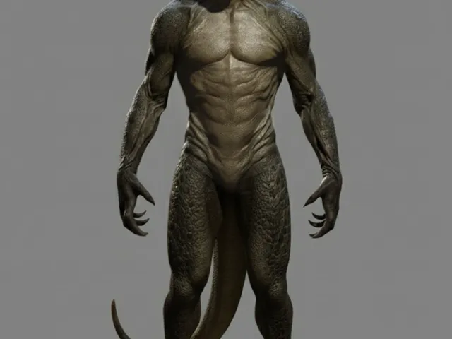 Kurt Conners/Lizard "The Amazing Spider-Man" (2012) creature