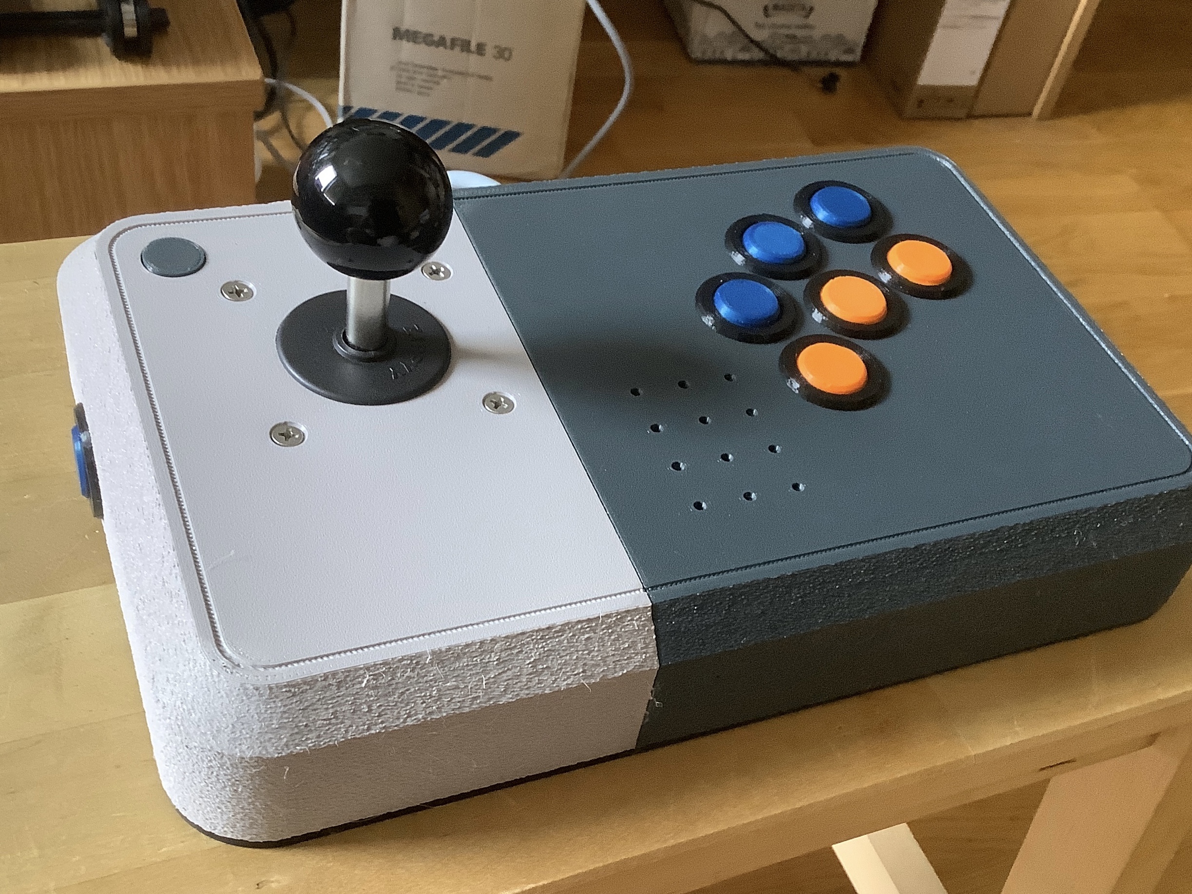WIP Arcade Stick for Atari Jaguar