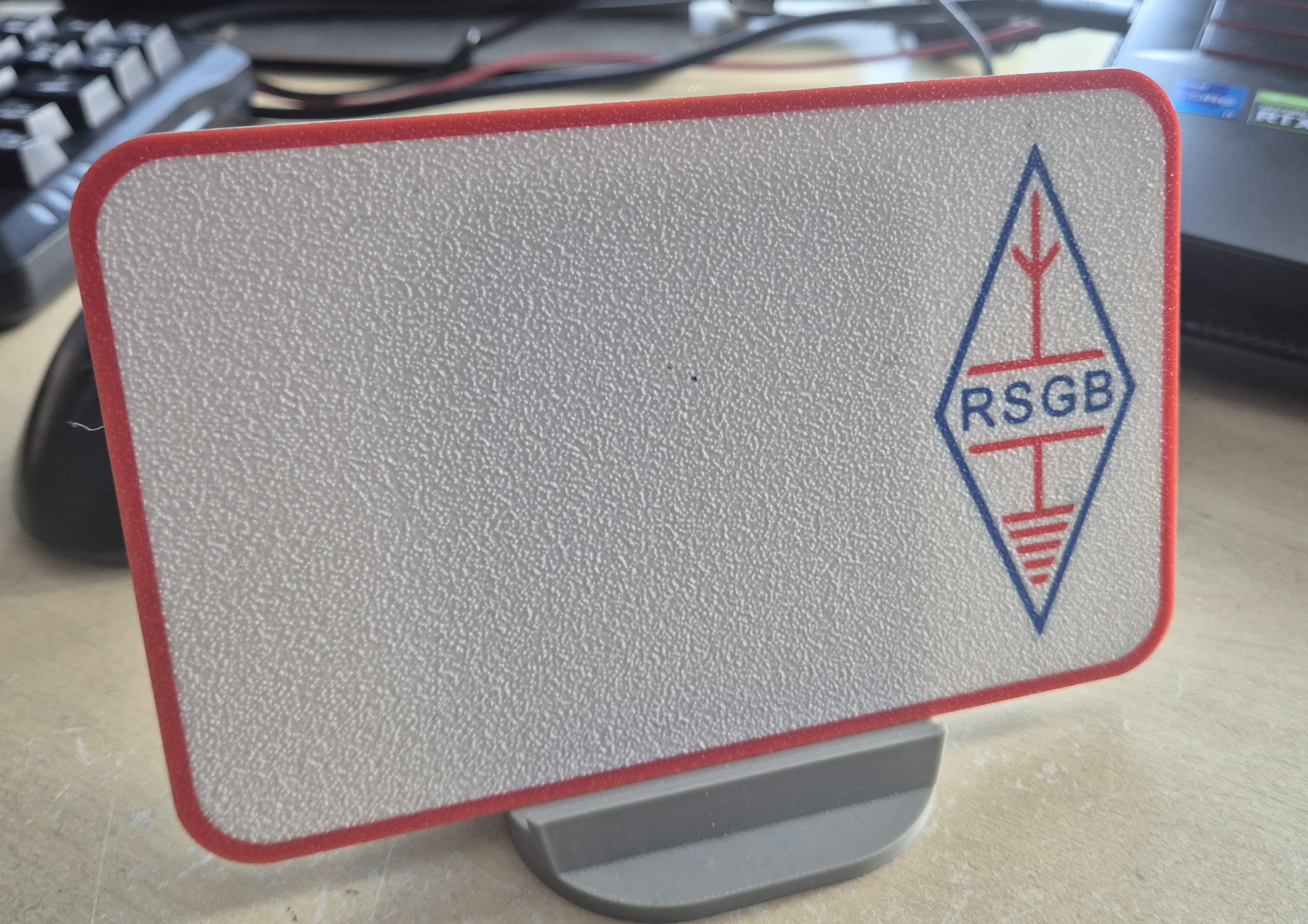 RSGB Amateur Radio plaque