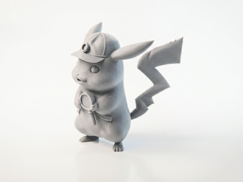 Pikachu Detective Figurine Pokemon 3D Printable