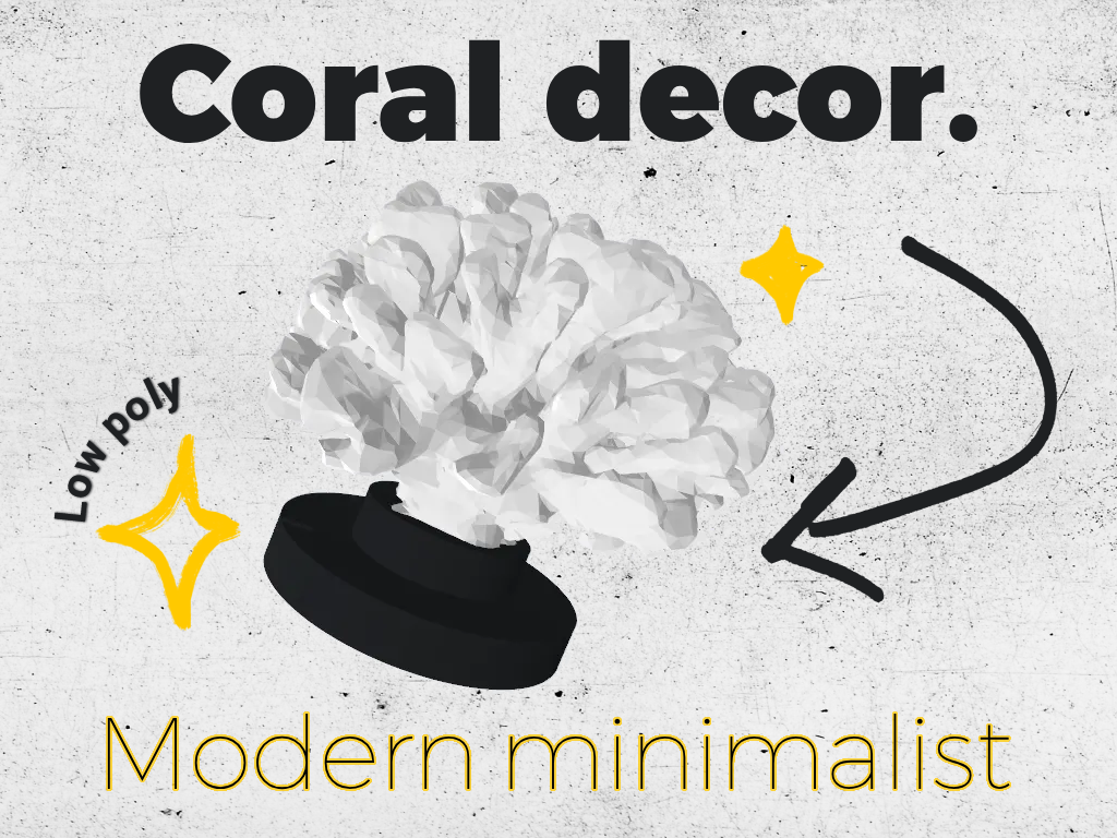 Coral Decor – Modern minimalist