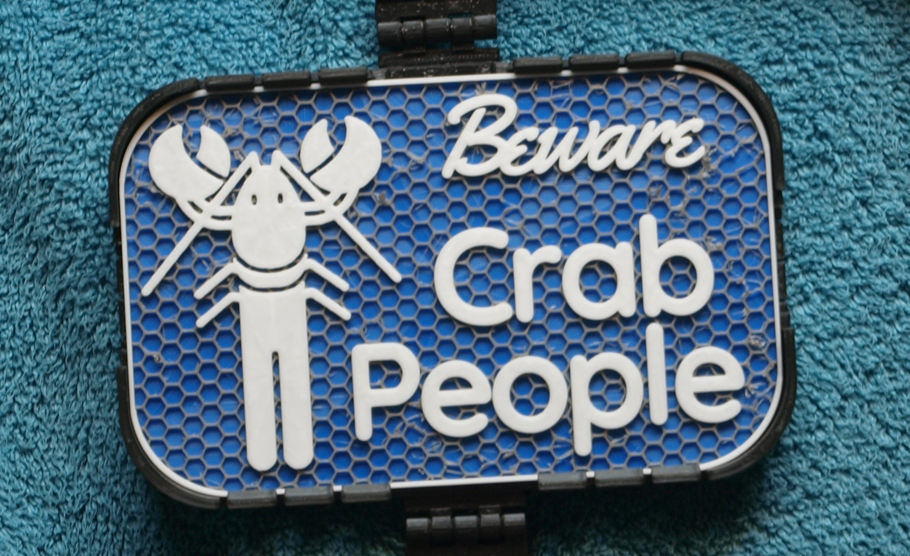 Crab People sign