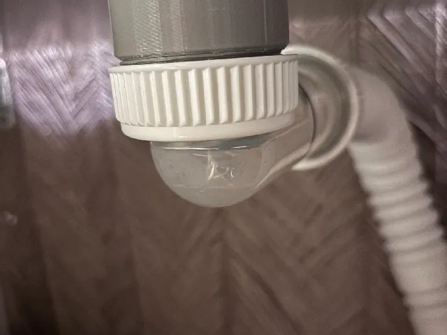siphon extender adapter 1 1/4“ to 1 1/2”