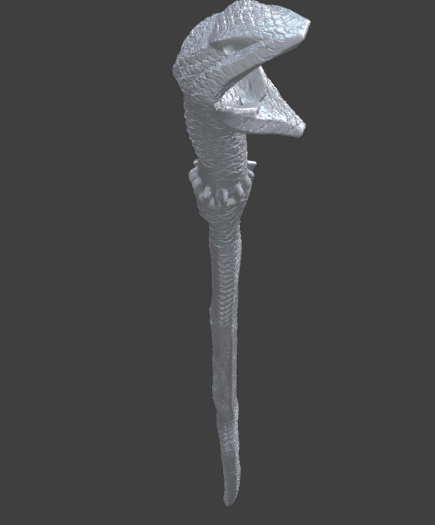 Ancient Serpent Staff Topper