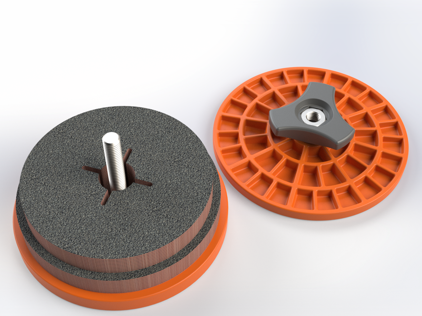 Grinding Disc Press / Holder