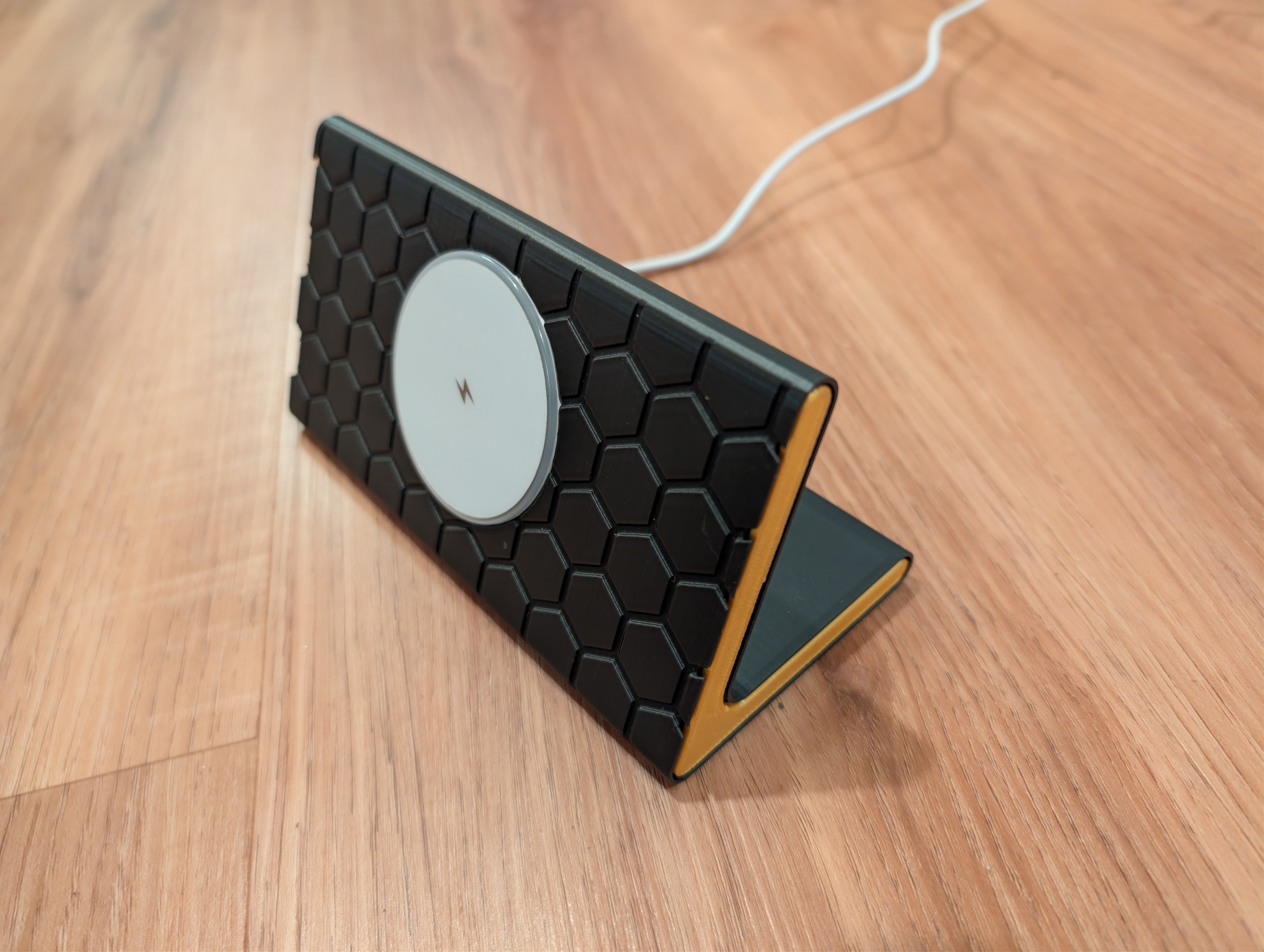 Hexagon Pattern Phone Stand (Optional MagSafe)