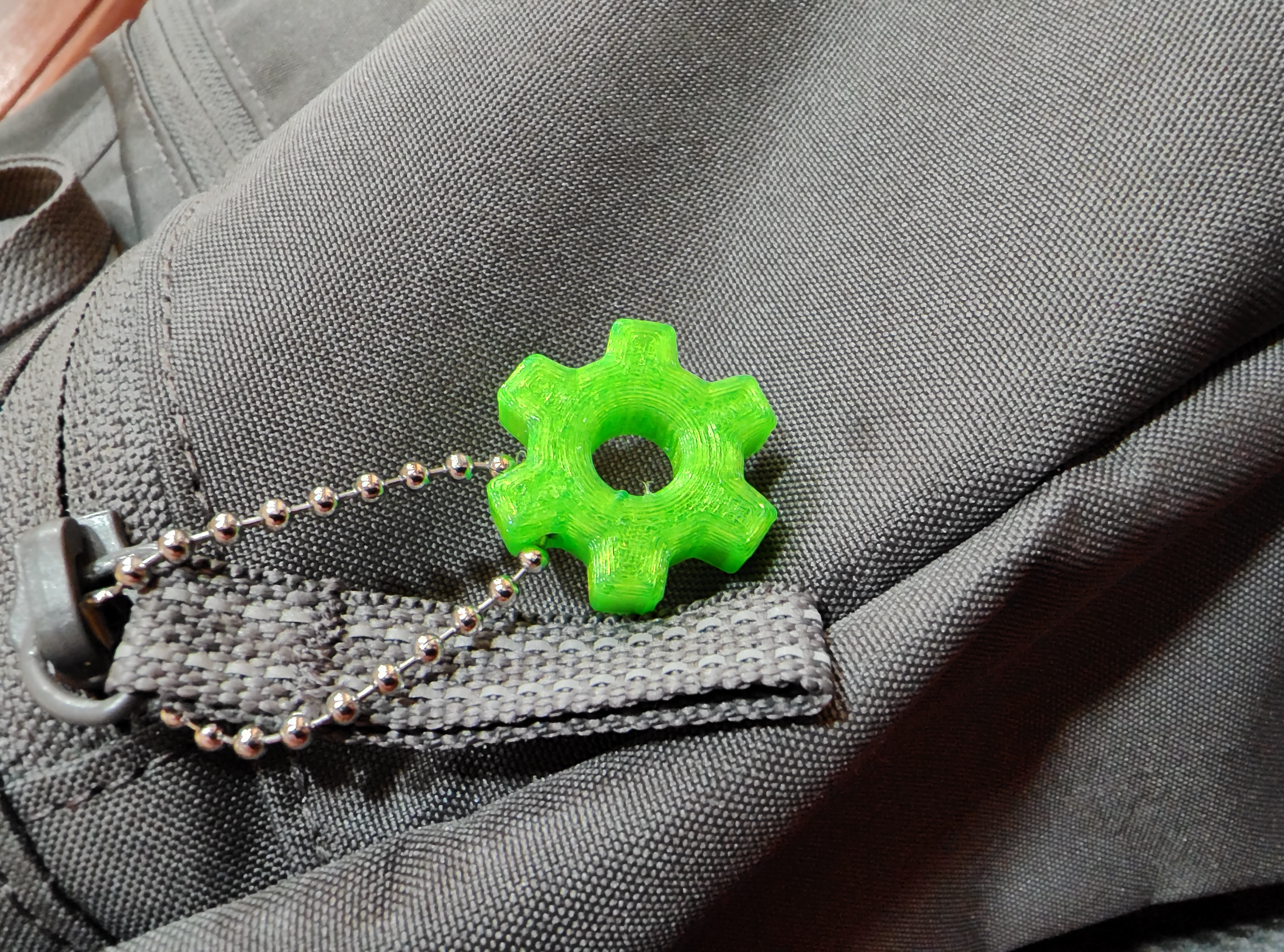Gear Charm