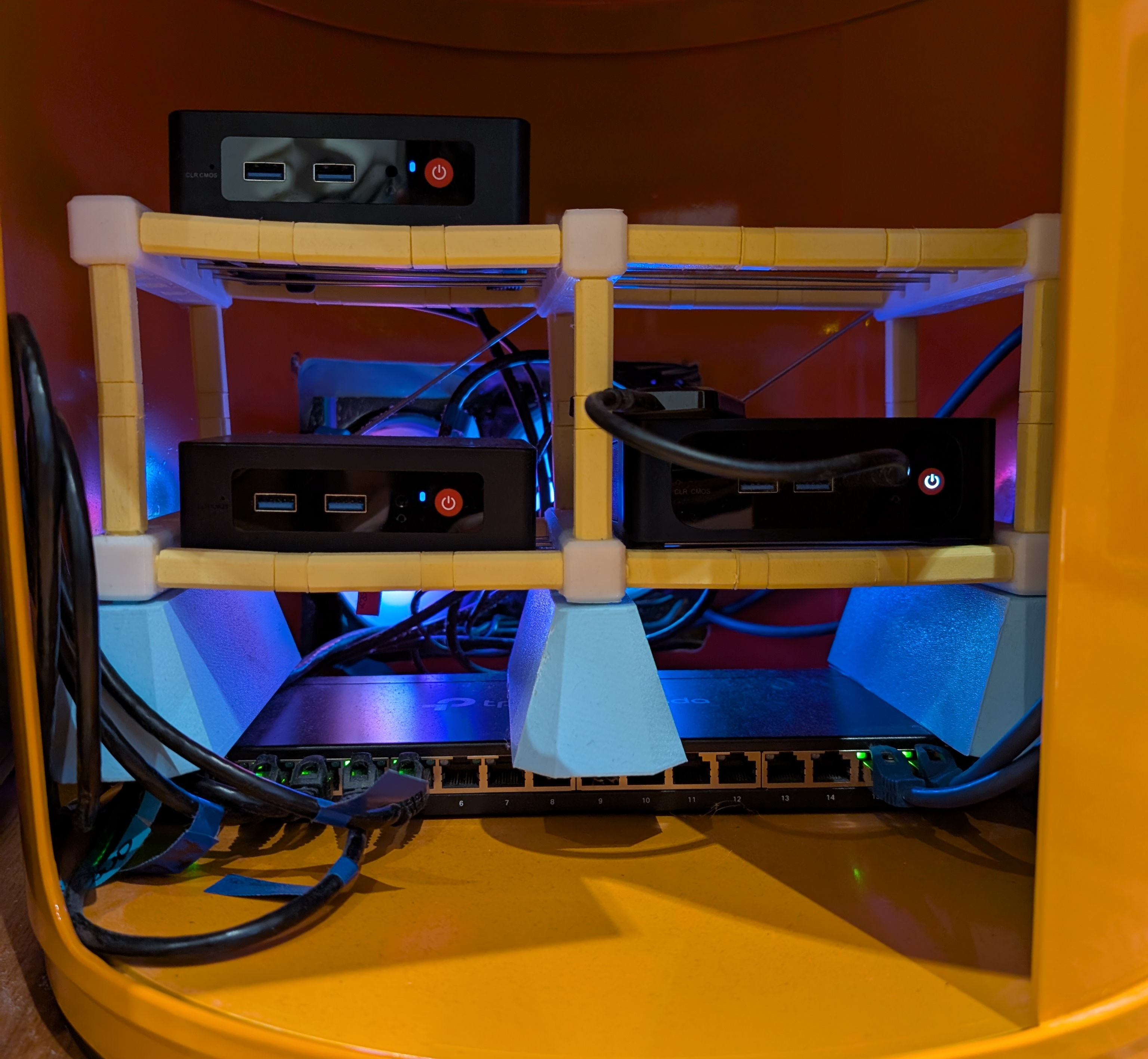 rax modular mini pc rack system