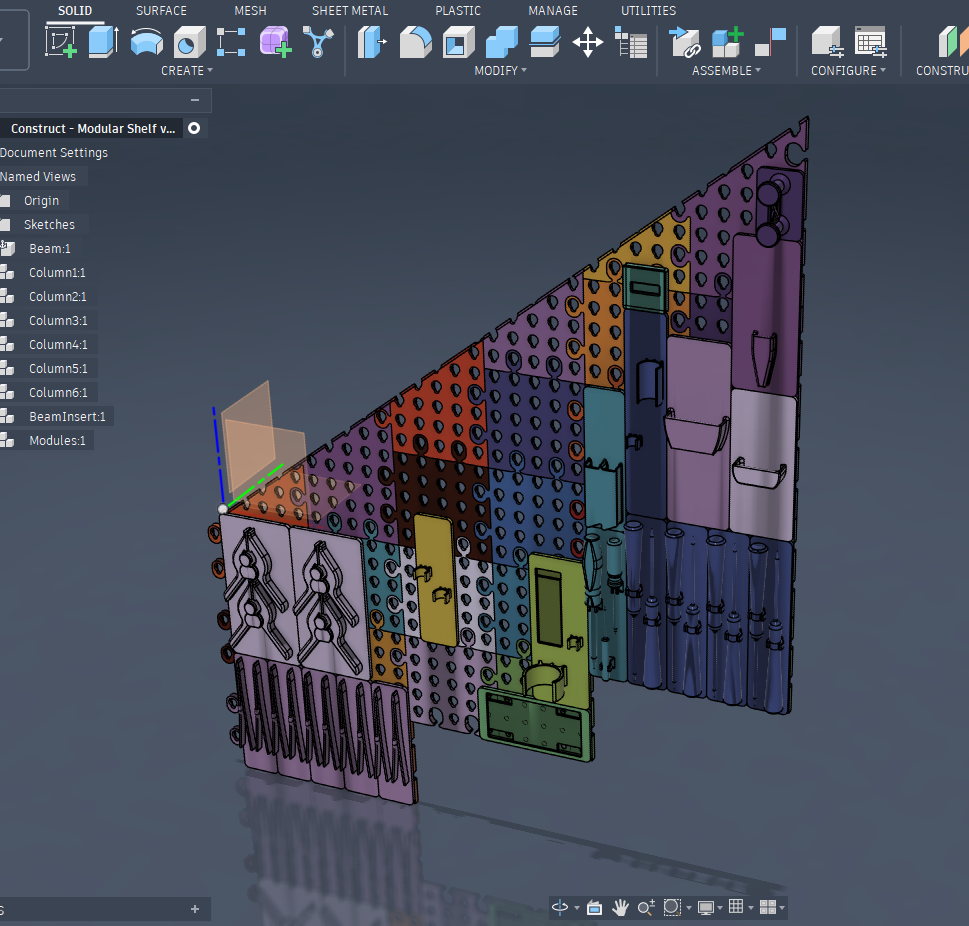 Modular Clip based storage system