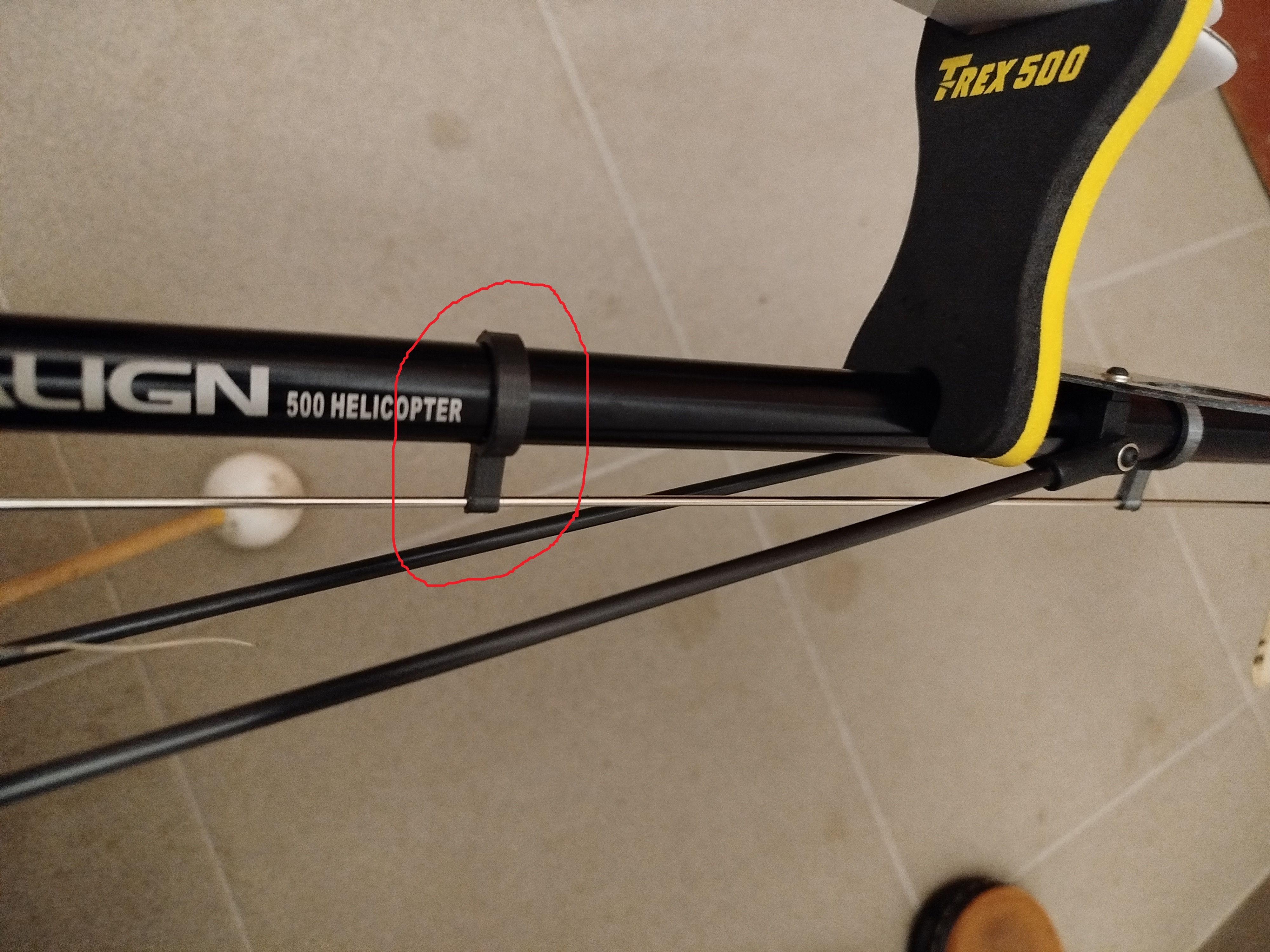 Align Trex 500 parts