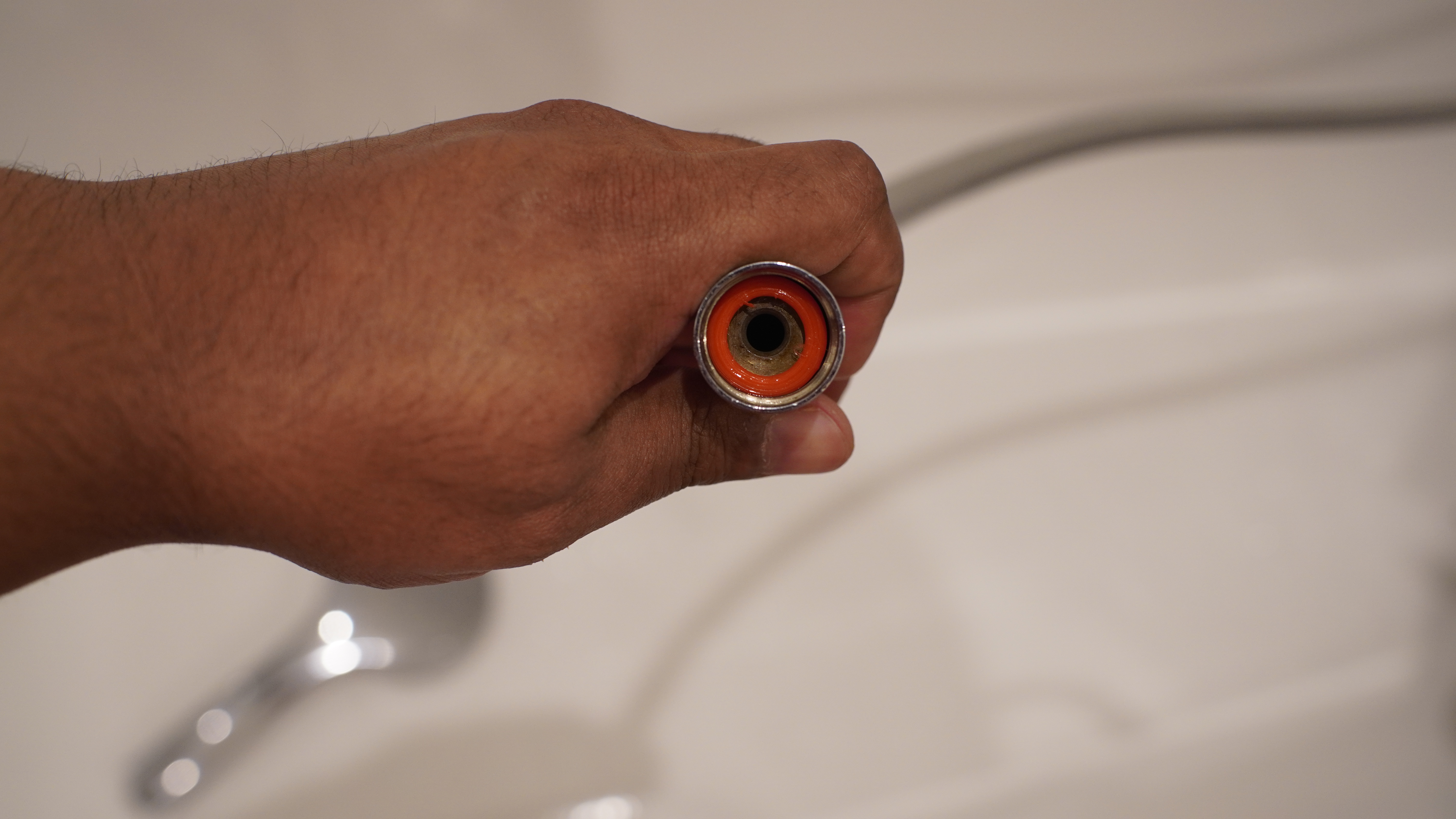 O ring seal for showerhead and hoses