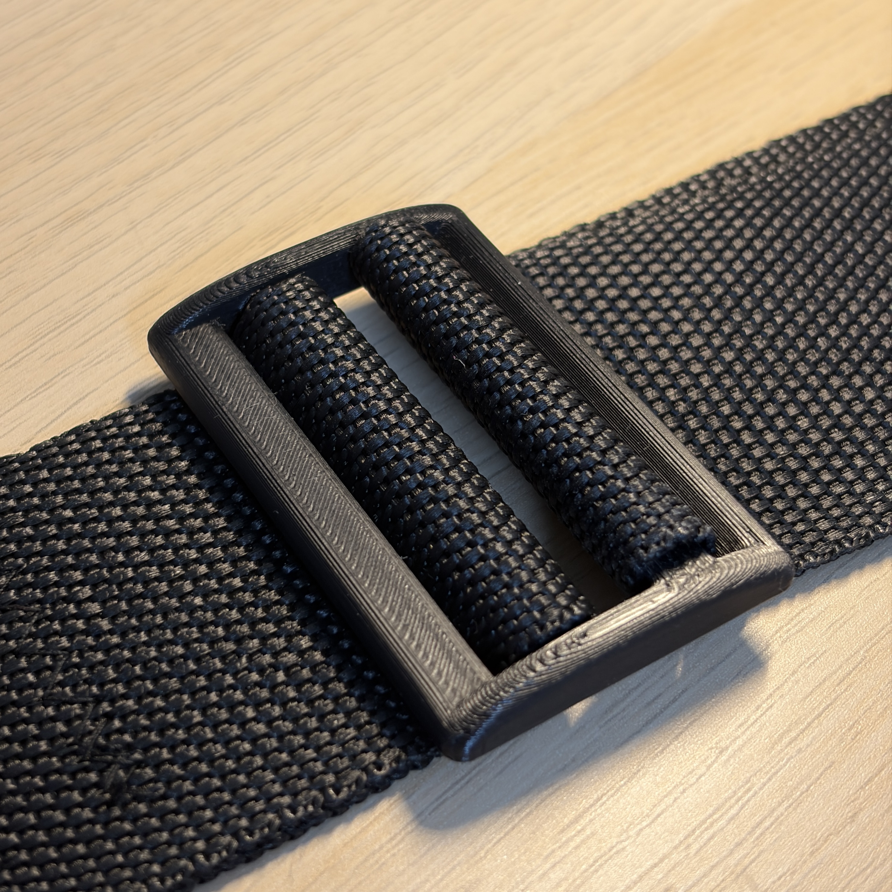 Adjustable belt buckle 50 mm