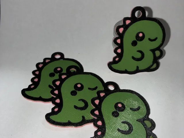 Dino Keychain