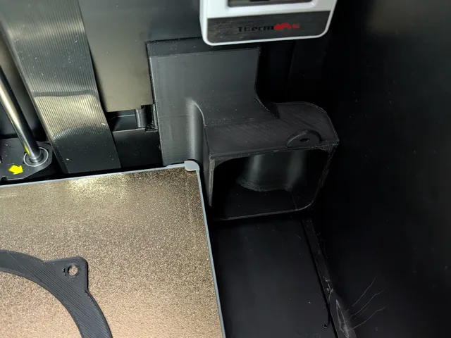 Flashforge 5M pro 60mm exhaust adapter