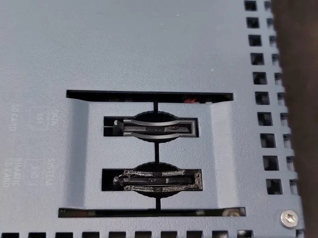 Siemens HMI Memory card holder replica