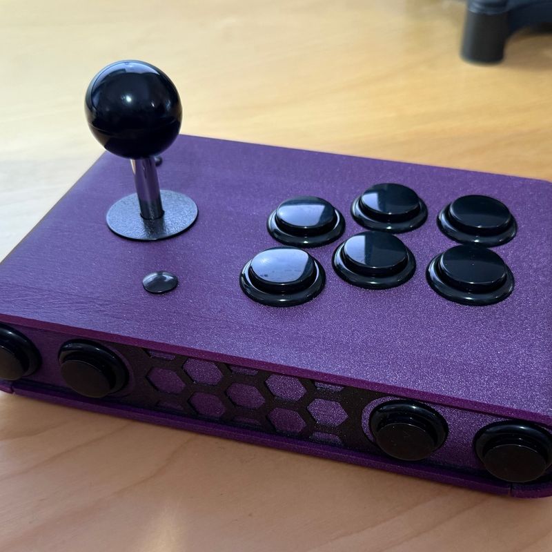 Arcade Joystick by bluescrn | Download free STL model | Printables.com