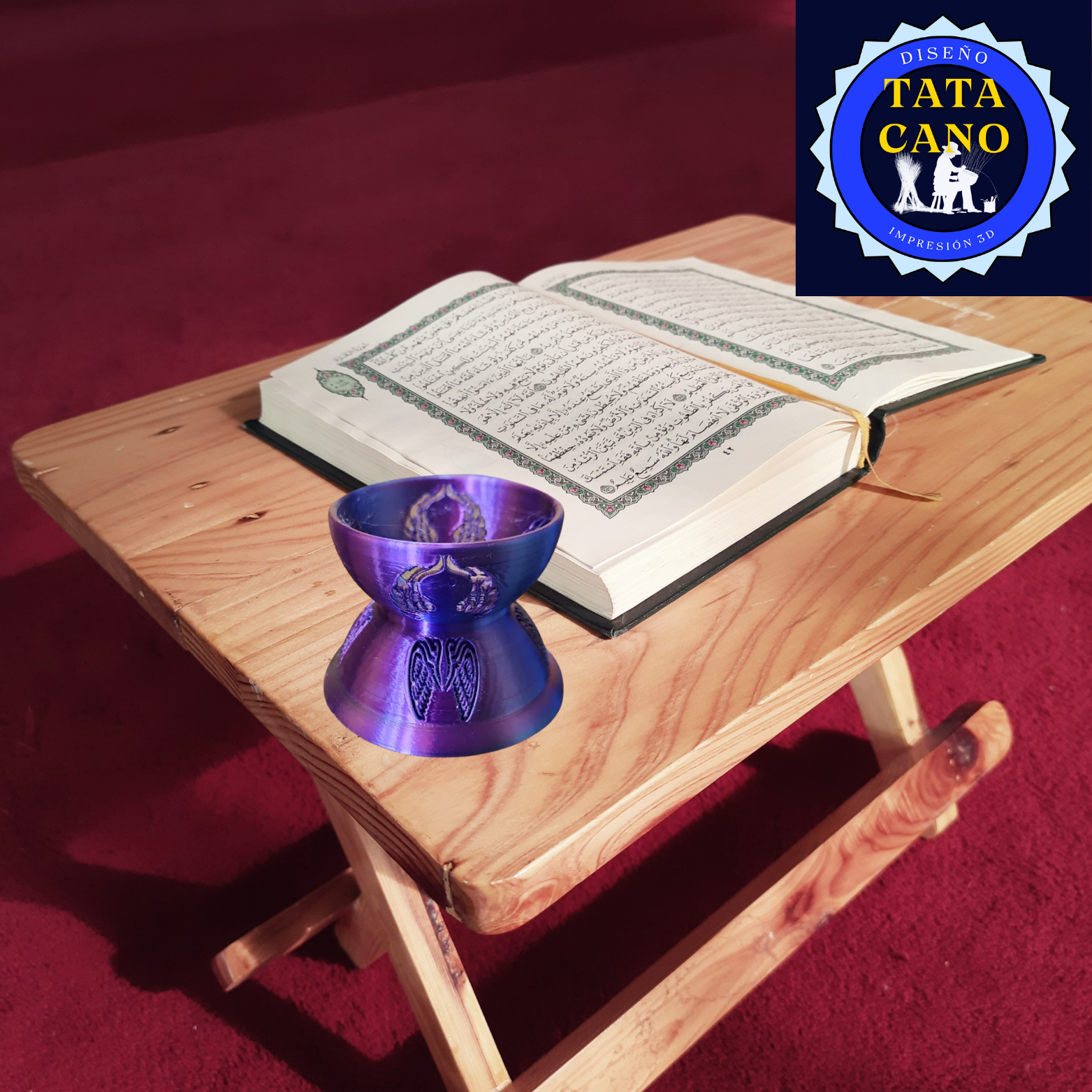 Miniatura 5 do modelo 3D Candelabro -Candle Holder