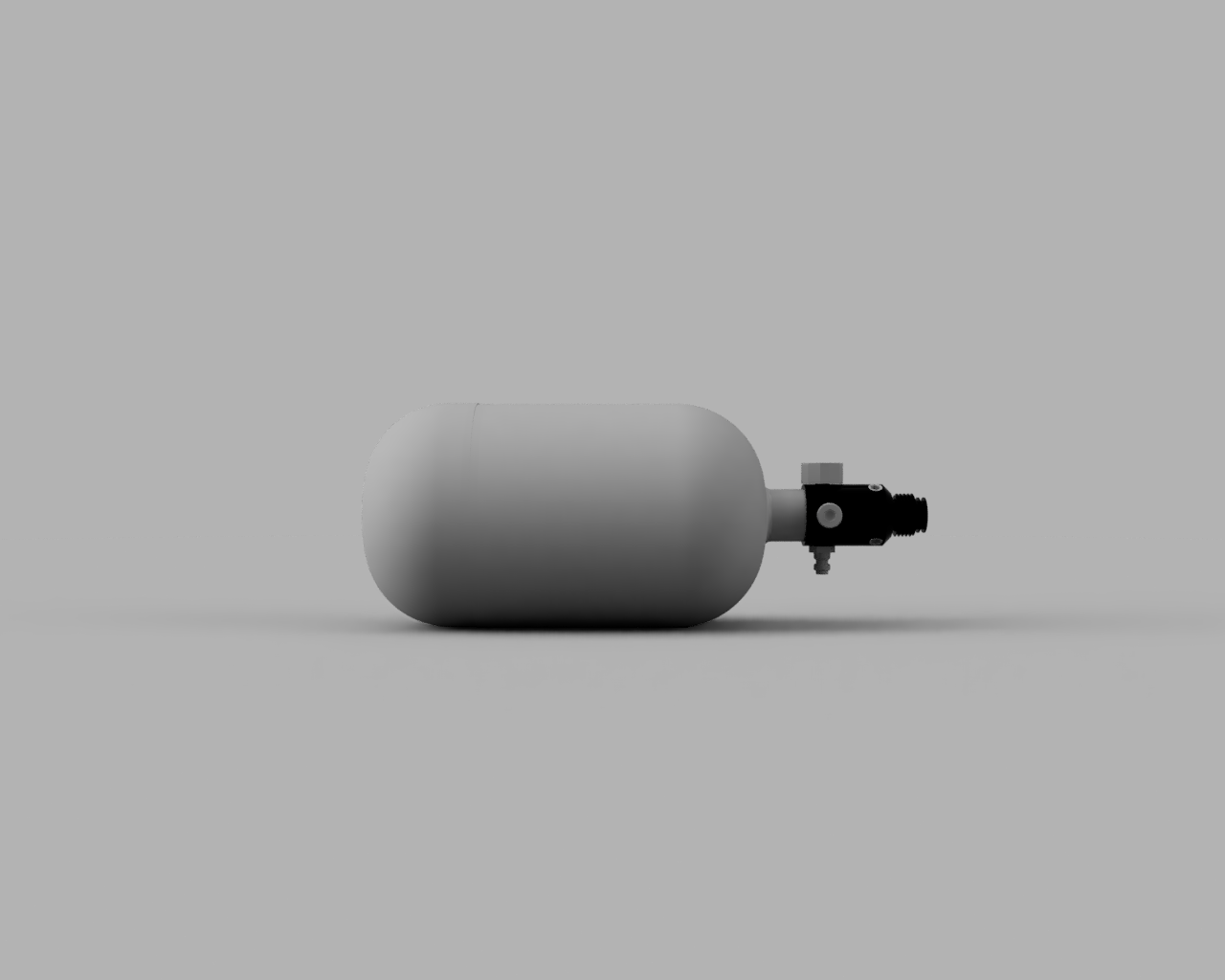68ci Tank for "Paintball Playground VR Paintball Tank Attachment for Meta Quest 3."