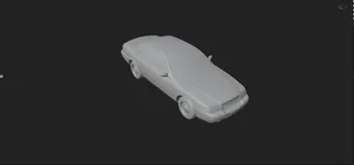 Ford Crown Victoria 1992 – Detailed 3D Printable Car Model (STL)