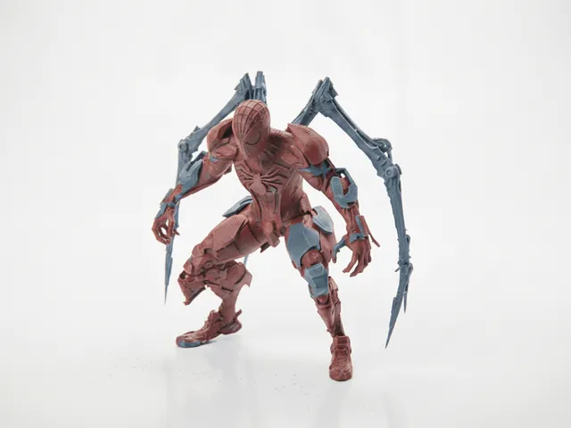 Mech Spider-Man Figurine Marvel 3D Printable